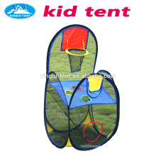 Children playing basketball tent